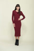 Lilly-Rib Knit Maxi Dress